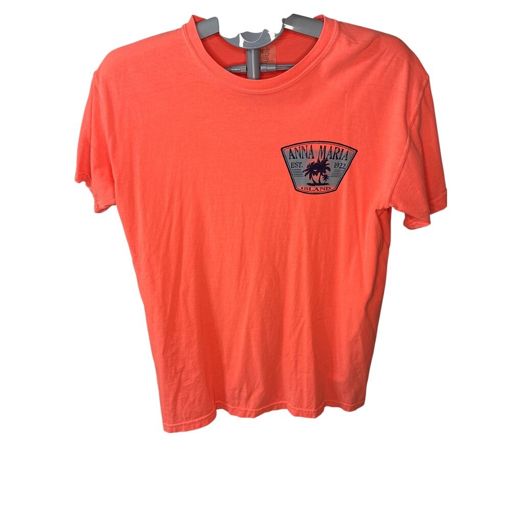 Comfort Colors‎ Coral Anna Maria Island Size Medium T-shirt